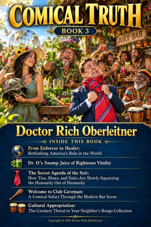 Original illustrated cover of The Comical Truth Volume 3